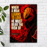 Obito Quote - Naruto Poster