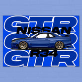 Nissan GTR R34 Poster