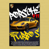 Porsche 911 Turbo Poster