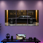 "Which Luxury Do You Want" Motivational 6-Panel Split Poster