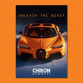 Bugatti Chiron Poster