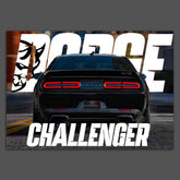 Dodge Challenger Poster