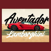 Lamborghini Aventador Poster