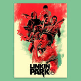 Linkin Park Band Poster