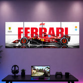 Ferrari F1 8-Panel Split Poster