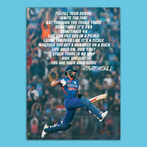 Virat's Poem Poster