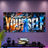 Believe In Yourself 6-Panel Split Poster