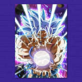 Goku Master UI Kamehameha Poster