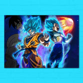 Goku / Vegeta Vs Broly #2 Poster