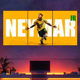 Neymar Brazil Split Poster