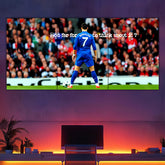 "Too Far For Ronaldo" Split Poster