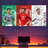 Ronaldo Journey Split Poster Part 1