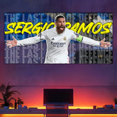 Sergio Ramos The Last Line Of Defense Split Poster