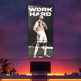 Ronaldo Hard Work Split Poster