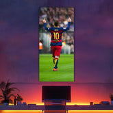 Messi Barcelona Amazing Split Poster