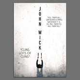 John Wick "Tell Them All" Poster