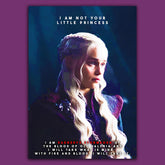 Daenerys Stornborn Quote Poster
