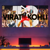Run Machine Kohli Split Poster