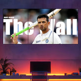Rahul Dravid "The Wall" Split Poster