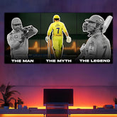 The Man, The Myth, The Legend Split Poster