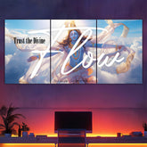 Trust The Divine Split Poster