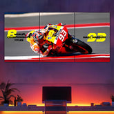 Marc Marquez World Champion Split Poster