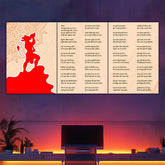 Shree Hanuman Chalisa Split Poster