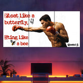 Muhammad Ali Quote Split Poster