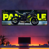 Ducati Panigale V4 X Lamborghini Split Poster