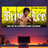Bruce Lee Split Poster
