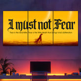 I Must Not Fear - Dune Split Poster