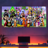 Dragon Ball All Character Split Poster