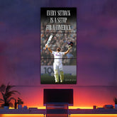 Rishabh Pant Motivational Split Design