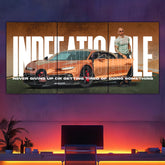 Andrew Tate Indefatigability Split Poster