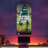 Rock Lee Quote Split Poster