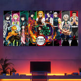 Demon Slayer Split Poster