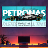 Petronas W11 Fastest Of All Time Split Poster