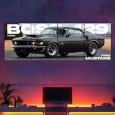 Ford Mustang BOSS 429 Split Poster