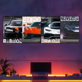 Hypercars Split Poster