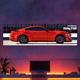 Ford Mustang Shelby GT500 Split Poster
