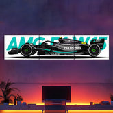Mercedes AMG F1-W15 Split Poster