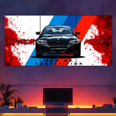 BMW-M5 Competition Split Poster