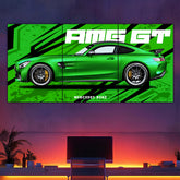 Mercedes AMG GT Split Poster
