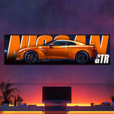 Nissan GTR - 5 Panel Split Poster