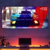 BMW M8 GTE Split Poster