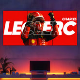 Leclerc Split Poster