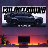 Defender 130 Outbound Split Poster