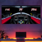 Feel The Thrill F1 Split Poster