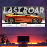 Jaguar F-TYPE SVR Split Poster