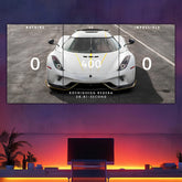 Koenigsegg Regera Split Poster